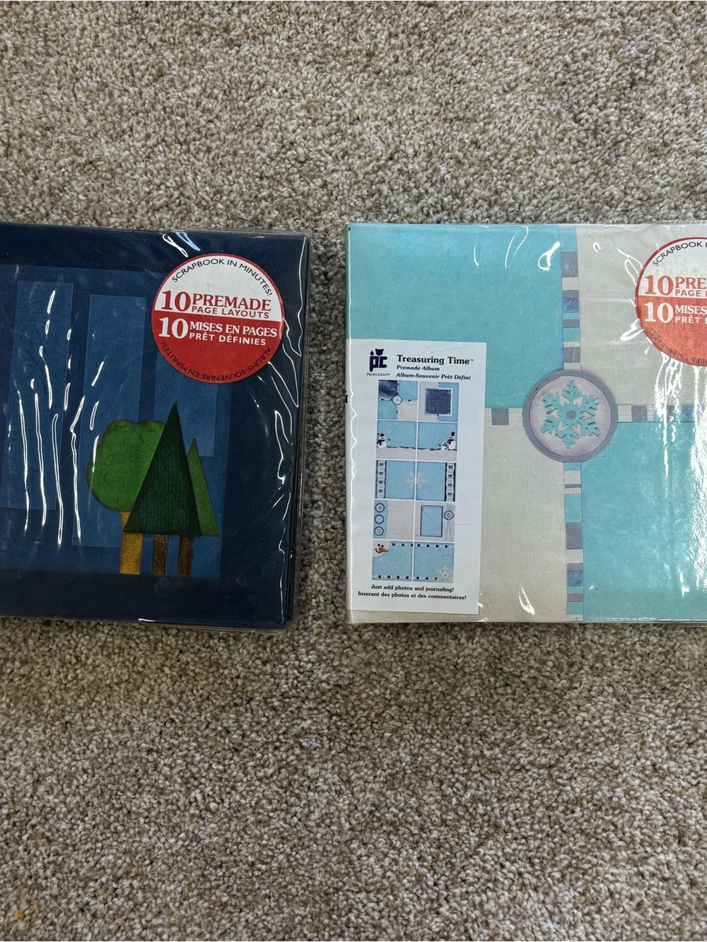 New Provo Craft Treasuring Time premade scrapbook album - 2